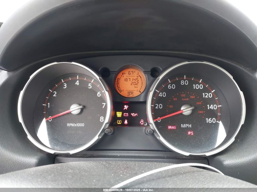 2008 Nissan Rogue Sl VIN: JN8AS58T98W003180 Lot: 43389026