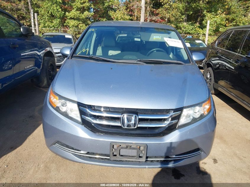 2014 Honda Odyssey Ex VIN: 5FNRL5H46EB098771 Lot: 43389030