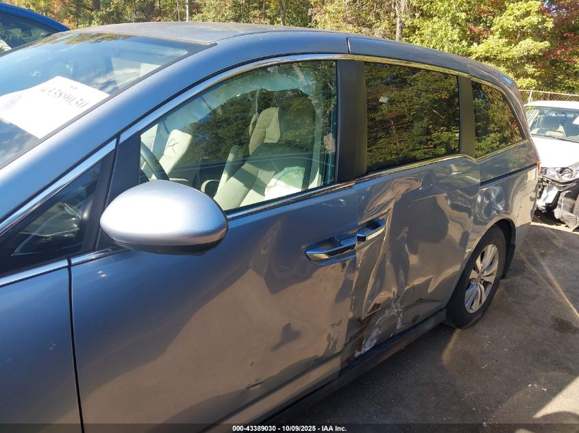 2014 Honda Odyssey Ex VIN: 5FNRL5H46EB098771 Lot: 43389030