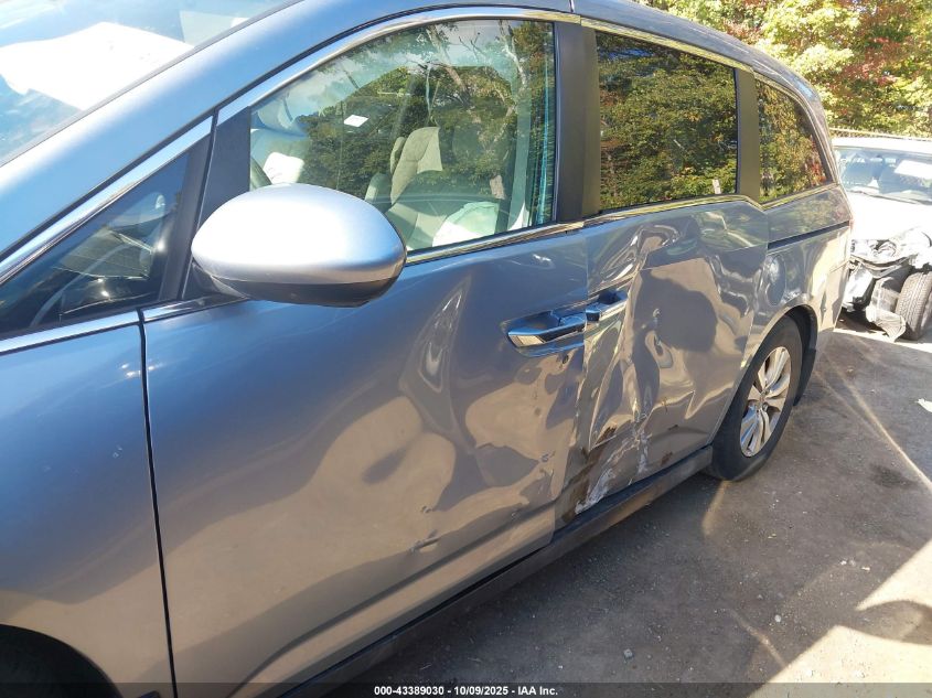 2014 Honda Odyssey Ex VIN: 5FNRL5H46EB098771 Lot: 43389030