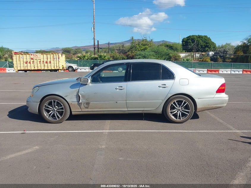 2003 Lexus Ls 430 VIN: JTHBN30F930119569 Lot: 43389032