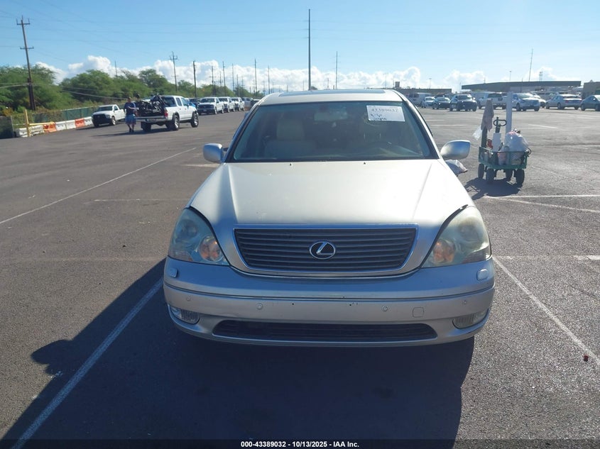 2003 Lexus Ls 430 VIN: JTHBN30F930119569 Lot: 43389032