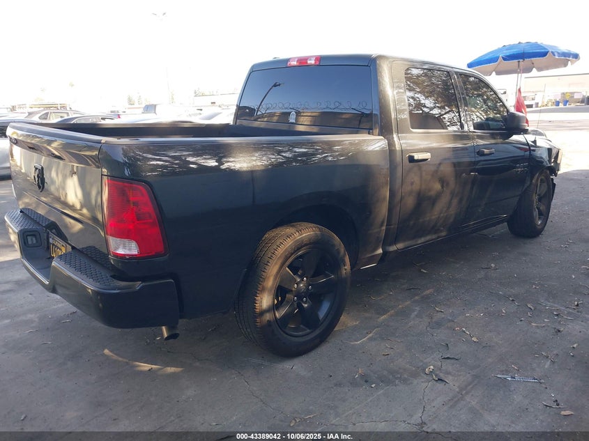 Vin: 1c6rr6kg7hs556517, lot: 43883791, ram 1500 express  4x2 5'7 box 20174
