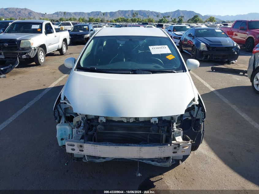2011 Toyota Prius Two VIN: JTDKN3DU7B5368805 Lot: 43389044