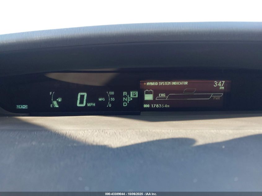 2011 Toyota Prius Two VIN: JTDKN3DU7B5368805 Lot: 43389044