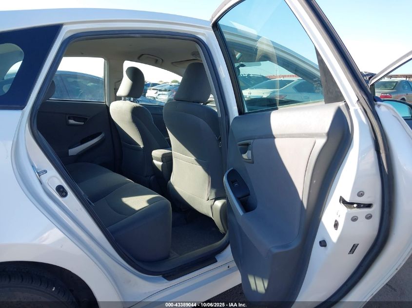 2011 Toyota Prius Two VIN: JTDKN3DU7B5368805 Lot: 43389044