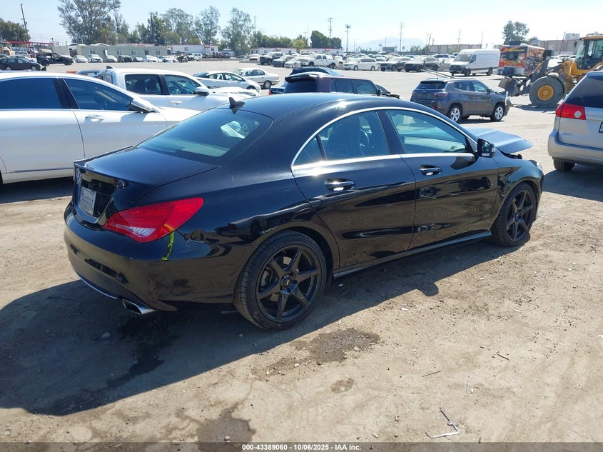 2016 MERCEDES-BENZ CLA 250 WDDSJ4EB0GN316945