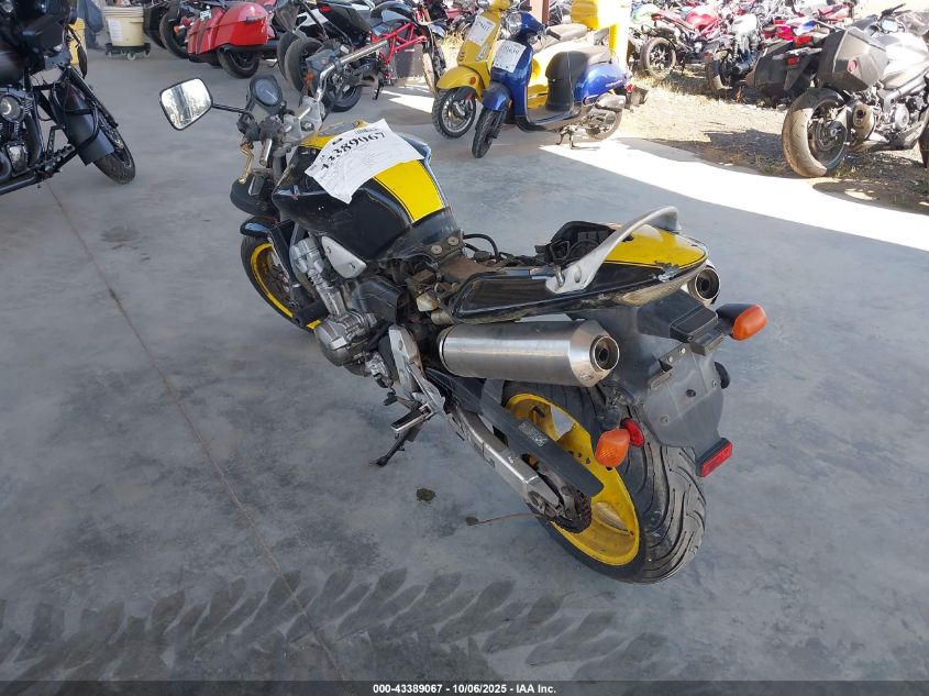2002 Honda Cb900 F VIN: JH2SC48092M001694 Lot: 43389067