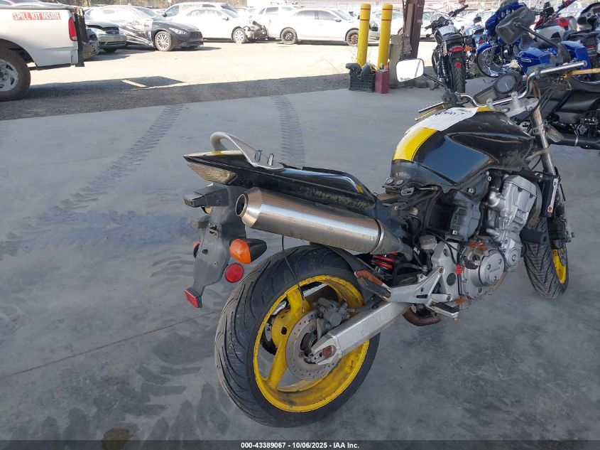 2002 Honda Cb900 F VIN: JH2SC48092M001694 Lot: 43389067