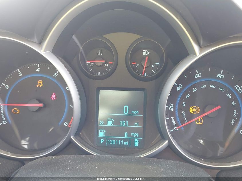 2012 Chevrolet Cruze 1Lt VIN: 1G1PF5SC8C7301251 Lot: 43389076