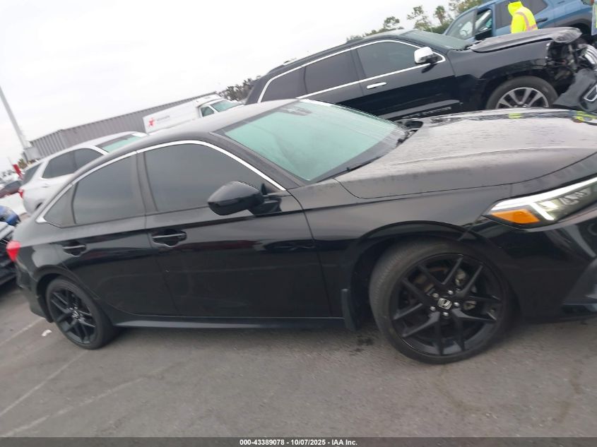 2023 Honda Civic Lx VIN: 2HGFE2F29PH553950 Lot: 43389078