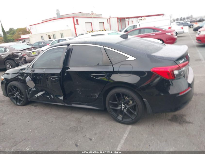 2023 Honda Civic Lx VIN: 2HGFE2F29PH553950 Lot: 43389078