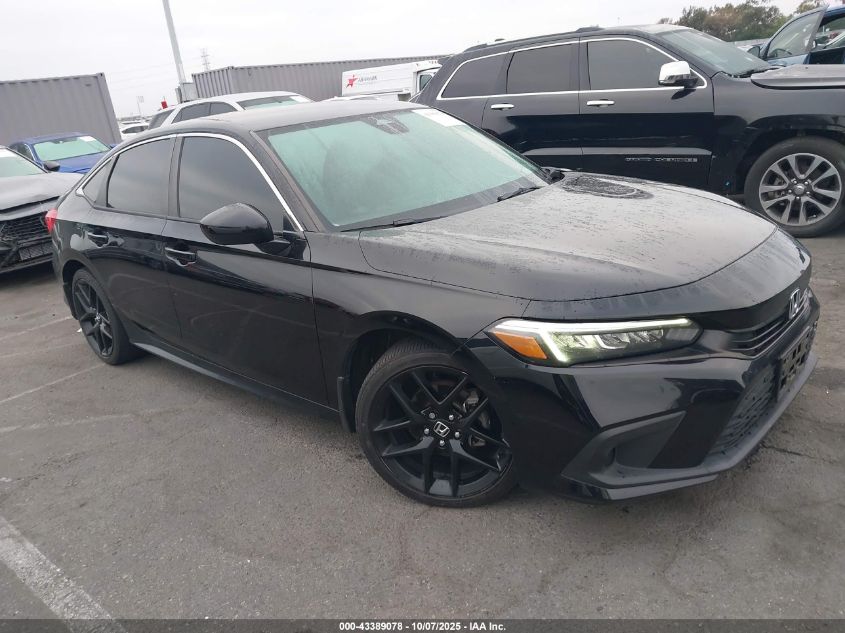 2023 Honda Civic Lx VIN: 2HGFE2F29PH553950 Lot: 43389078