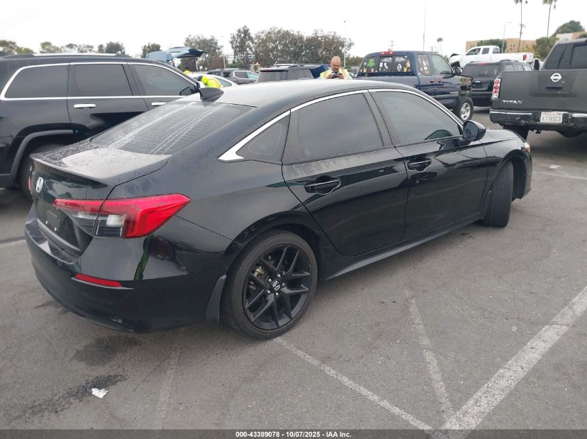 2023 Honda Civic Lx VIN: 2HGFE2F29PH553950 Lot: 43389078