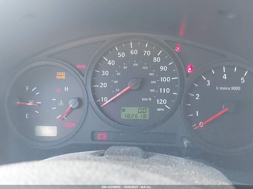 2005 Saab 9-2X Linear VIN: JF4GG61625G051880 Lot: 43389092