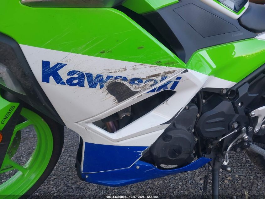 2024 Kawasaki Ex500 A/B VIN: ML5EXGJ13RDA27620 Lot: 43389095