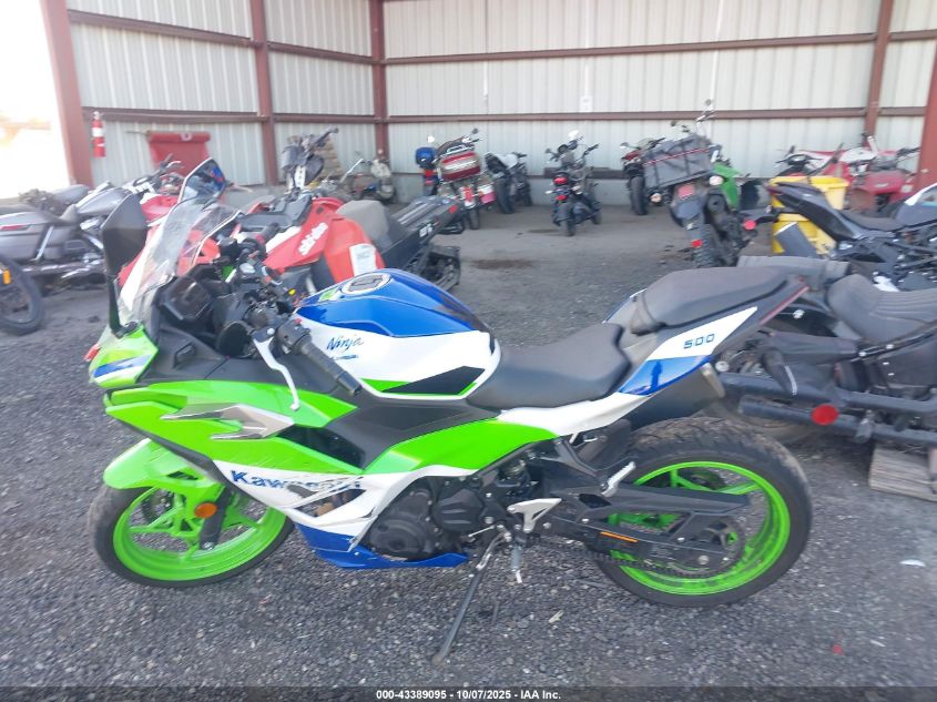 2024 Kawasaki Ex500 A/B VIN: ML5EXGJ13RDA27620 Lot: 43389095