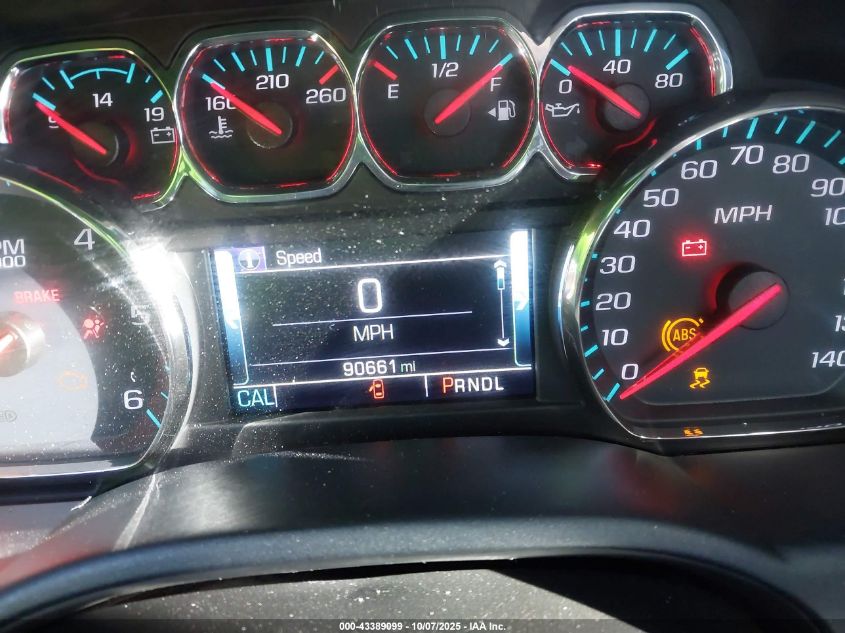 2017 GMC Sierra 1500 Slt VIN: 3GTU2NEC6HG448794 Lot: 43389099