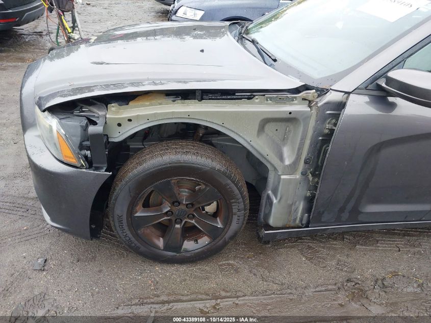 2013 Dodge Charger Se VIN: 2C3CDXBGXDH547710 Lot: 43389108