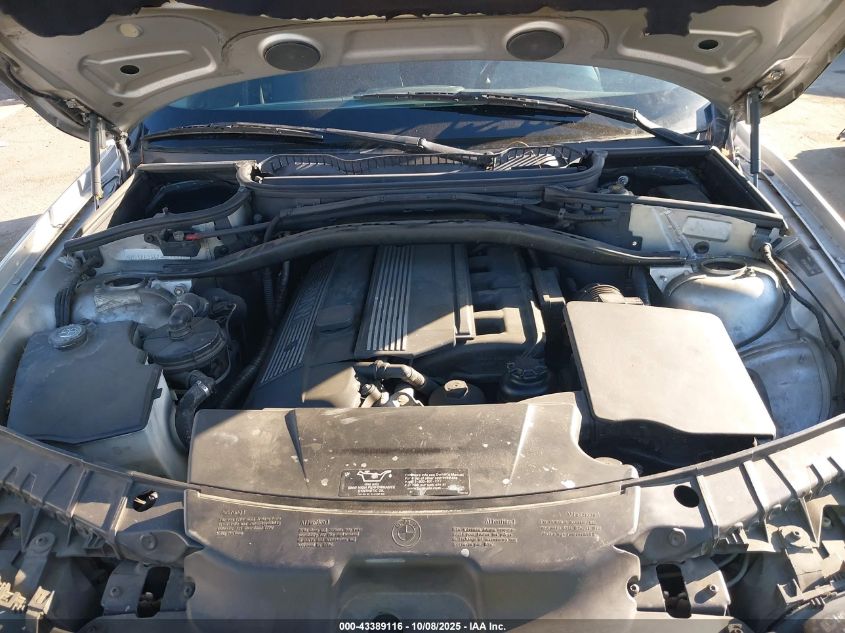 2004 BMW X3 3.0I VIN: WBXPA93474WA64558 Lot: 43389116