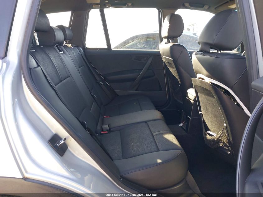 2004 BMW X3 3.0I VIN: WBXPA93474WA64558 Lot: 43389116