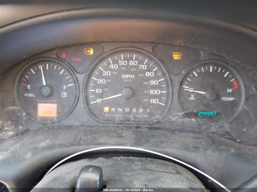 2004 Chevrolet Venture Ls VIN: 1GNDX03E54D155606 Lot: 43389123