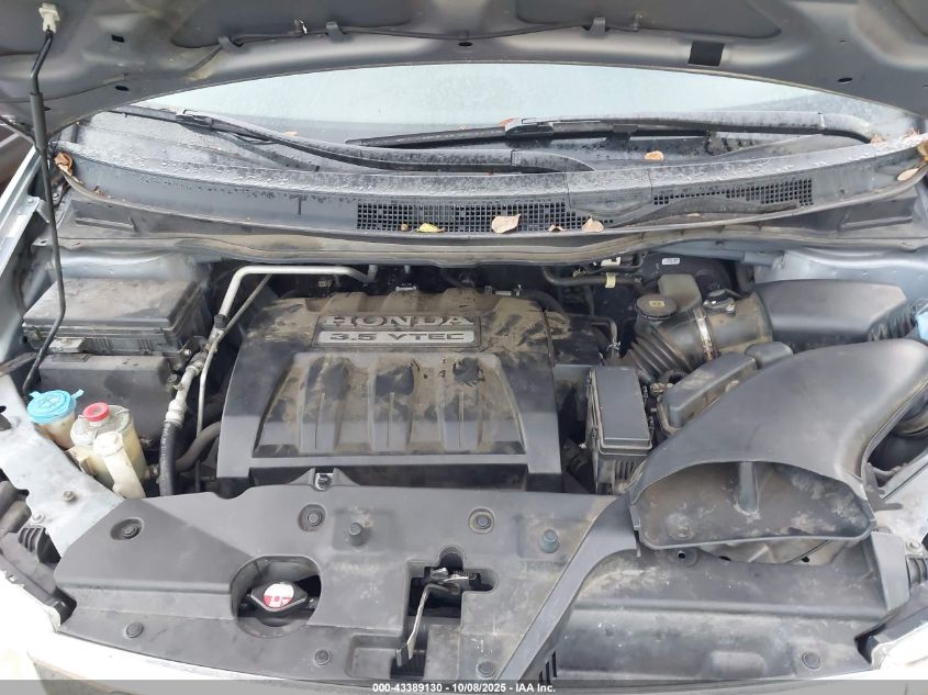 2013 Honda Odyssey Ex-L VIN: 5FNRL5H66DB001116 Lot: 43389130