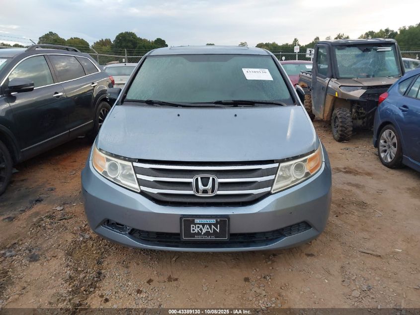 2013 Honda Odyssey Ex-L VIN: 5FNRL5H66DB001116 Lot: 43389130
