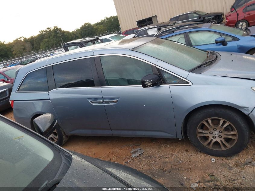 2013 Honda Odyssey Ex-L VIN: 5FNRL5H66DB001116 Lot: 43389130