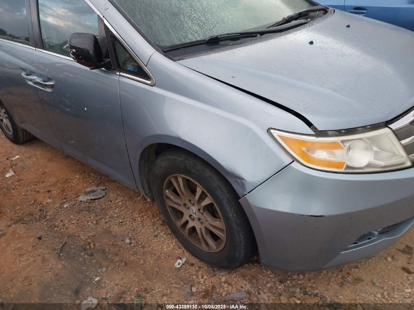 2013 Honda Odyssey Ex-L VIN: 5FNRL5H66DB001116 Lot: 43389130