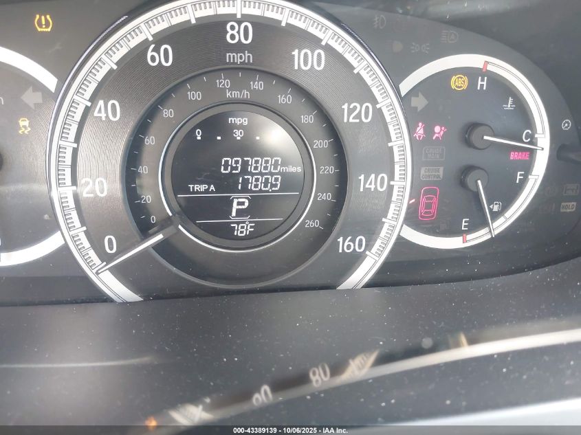 2017 Honda Accord Lx VIN: 1HGCR2F37HA169147 Lot: 43389139