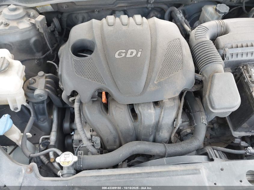 2013 Hyundai Sonata Gls VIN: 5NPEB4AC0DH702442 Lot: 43389150