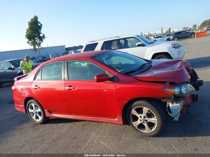 2011 Toyota Corolla S VIN: 2T1BU4EEXBC571352 Lot: 43389164