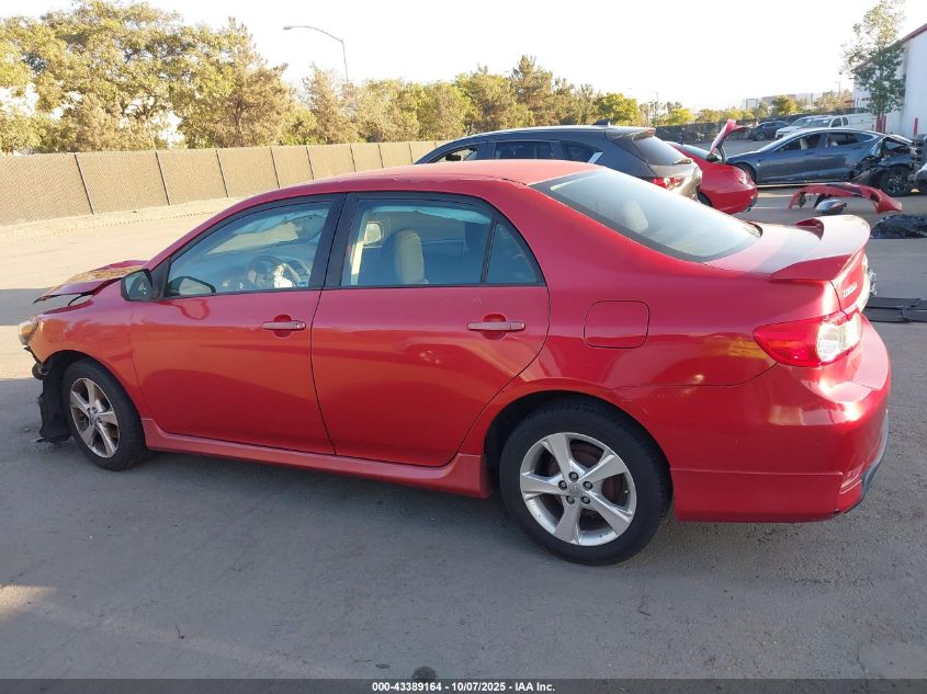 2011 Toyota Corolla S VIN: 2T1BU4EEXBC571352 Lot: 43389164