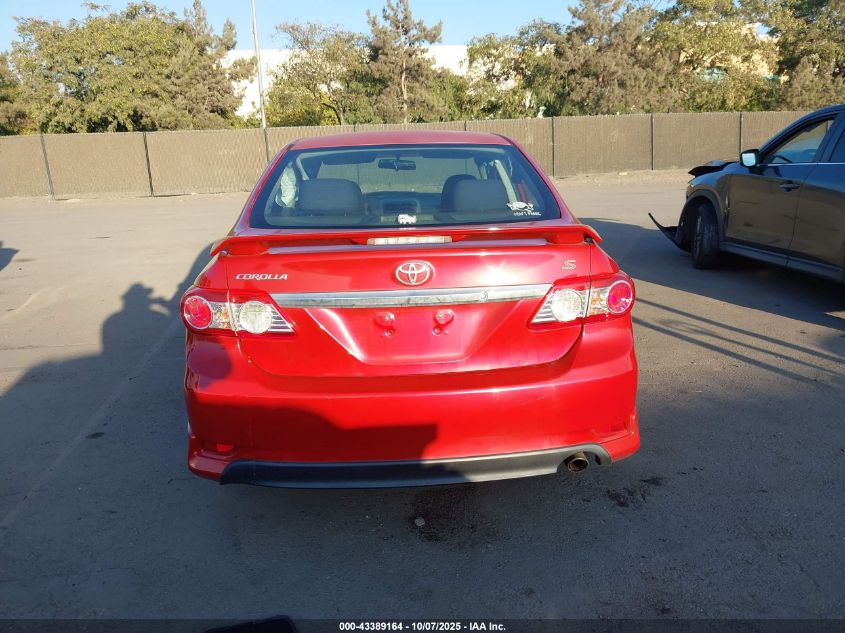 2011 Toyota Corolla S VIN: 2T1BU4EEXBC571352 Lot: 43389164
