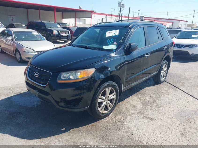 5NMSK4AG6AH350580 2010 HYUNDAI SANTA FE photo no. 2