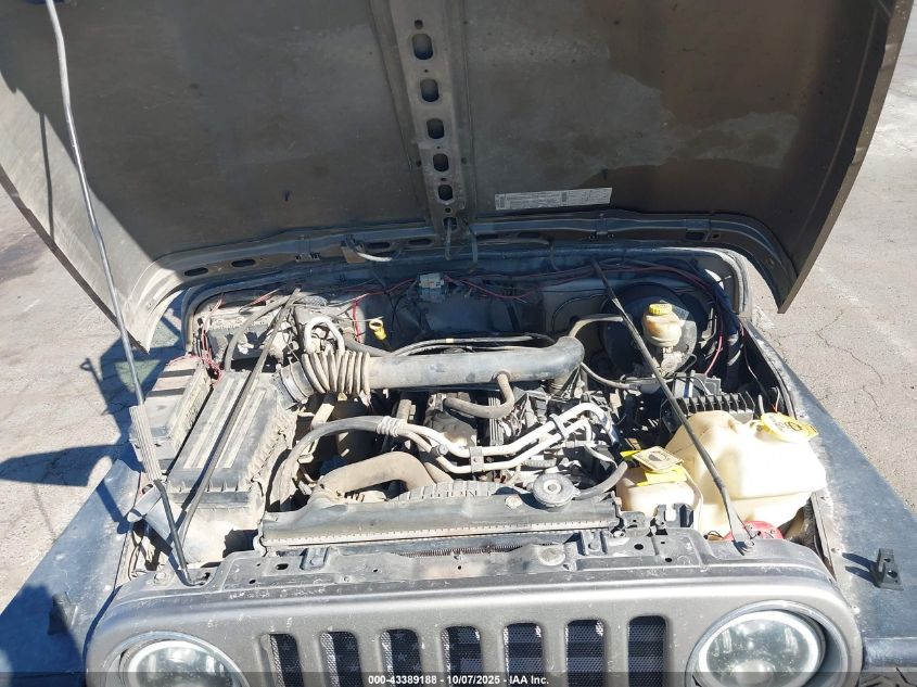 2003 Jeep Wrangler Sahara VIN: 1J4FA59S43P305628 Lot: 43389188