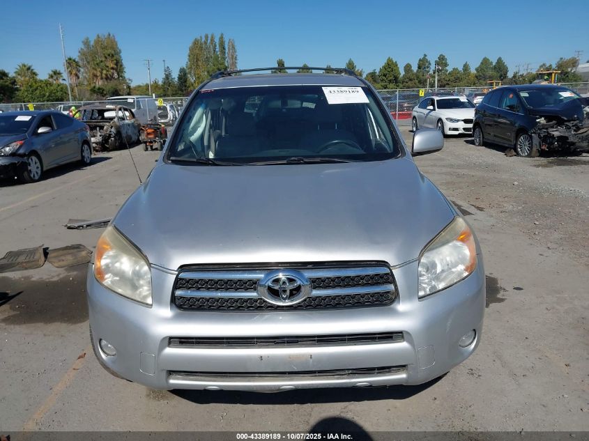 2007 Toyota Rav4 Limited V6 VIN: JTMBK31V375021078 Lot: 43389189