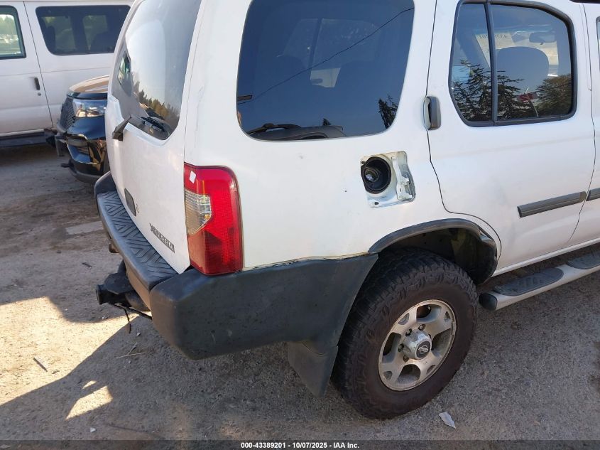2001 Nissan Xterra Xe-V6 VIN: 5N1ED28T01C577255 Lot: 43389201
