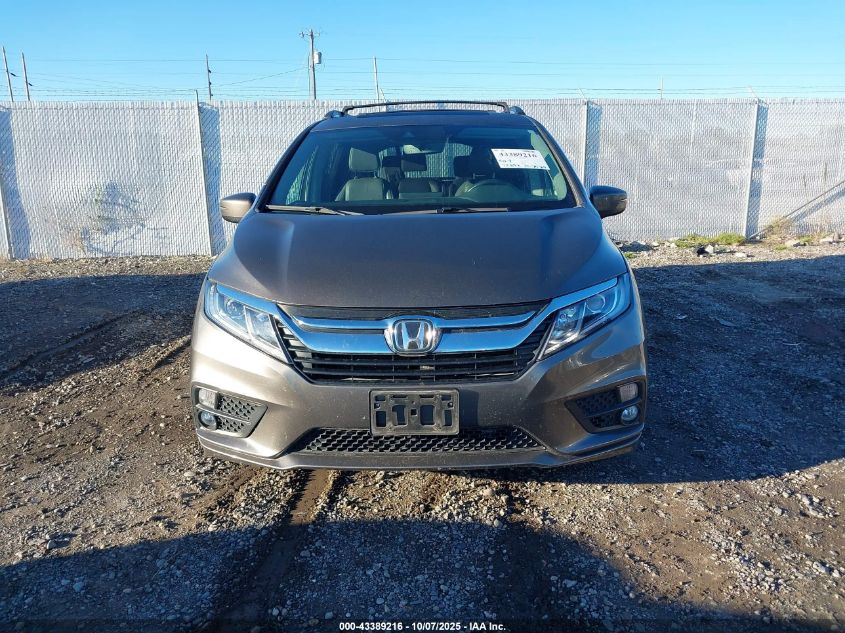 2018 Honda Odyssey Ex-L VIN: 5FNRL6H71JB067387 Lot: 43389216