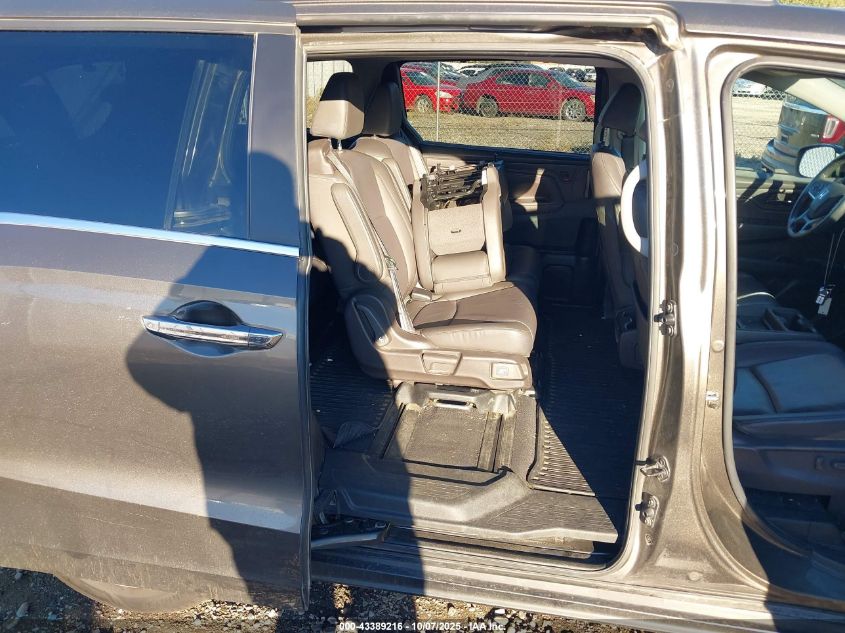 2018 Honda Odyssey Ex-L VIN: 5FNRL6H71JB067387 Lot: 43389216