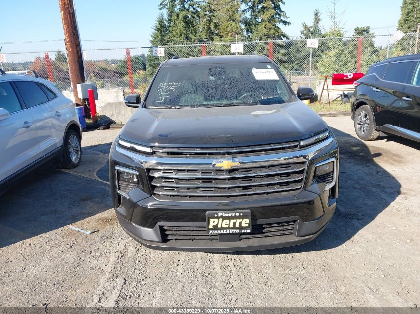 2025 Chevrolet Traverse Fwd Lt VIN: 1GNERGRS9SJ259261 Lot: 43389229