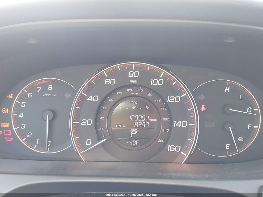 2014 Honda Accord Ex-L V-6 VIN: 1HGCT2B85EA003692 Lot: 43389238