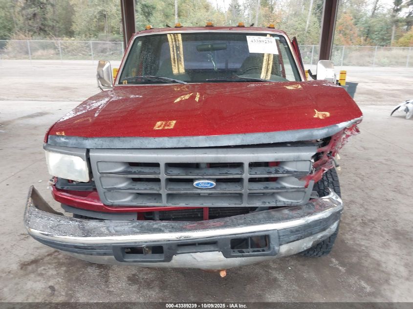 1996 Ford F250 VIN: 1FTHX25F3TEB22821 Lot: 43389239