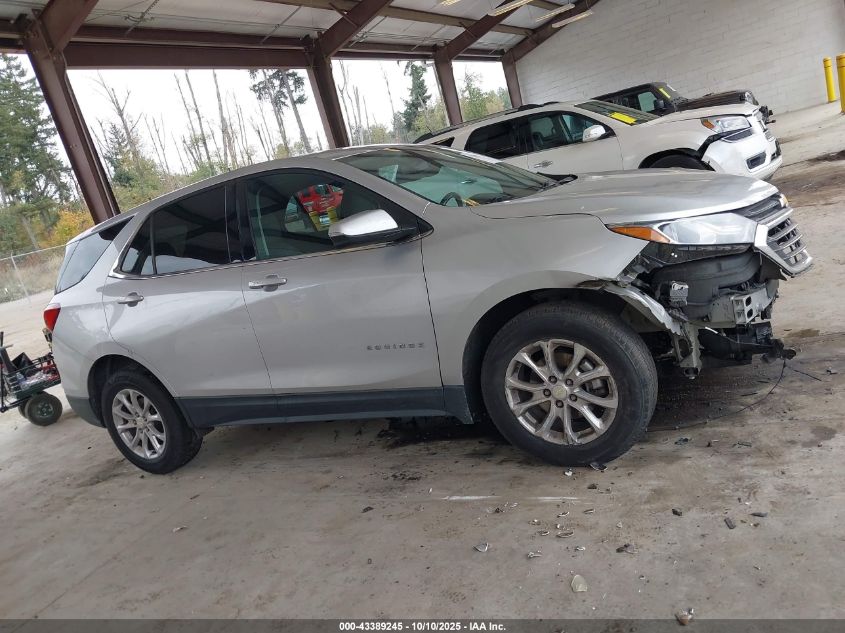 2018 Chevrolet Equinox Lt VIN: 3GNAXSEVXJS512561 Lot: 43389245