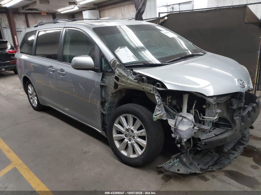 2017 Toyota Sienna Xle Premium 7 Passenger VIN: 5TDDZ3DC0HS160692 Lot: 43389247