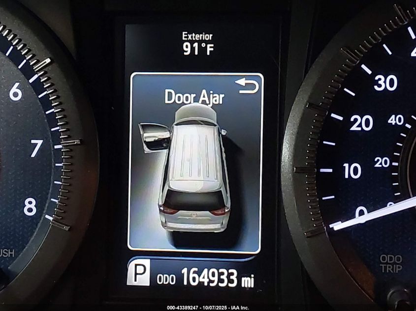 2017 Toyota Sienna Xle Premium 7 Passenger VIN: 5TDDZ3DC0HS160692 Lot: 43389247