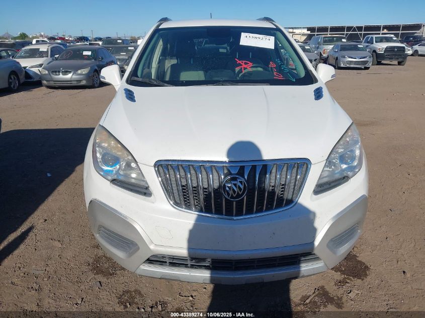 2016 Buick Encore VIN: KL4CJASB2GB630352 Lot: 43389274