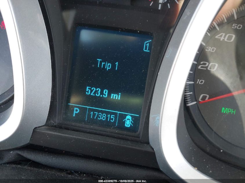 2011 Chevrolet Equinox 1Lt VIN: 2GNALDEC1B1297056 Lot: 43389279