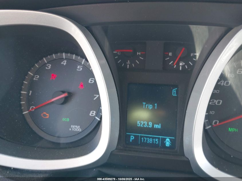 2011 Chevrolet Equinox 1Lt VIN: 2GNALDEC1B1297056 Lot: 43389279